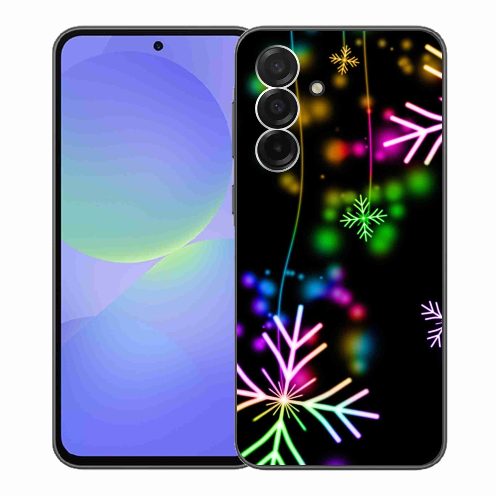 Zselés borítás mmCase Samsung Galaxy A36 5G - színes pelyhekhez