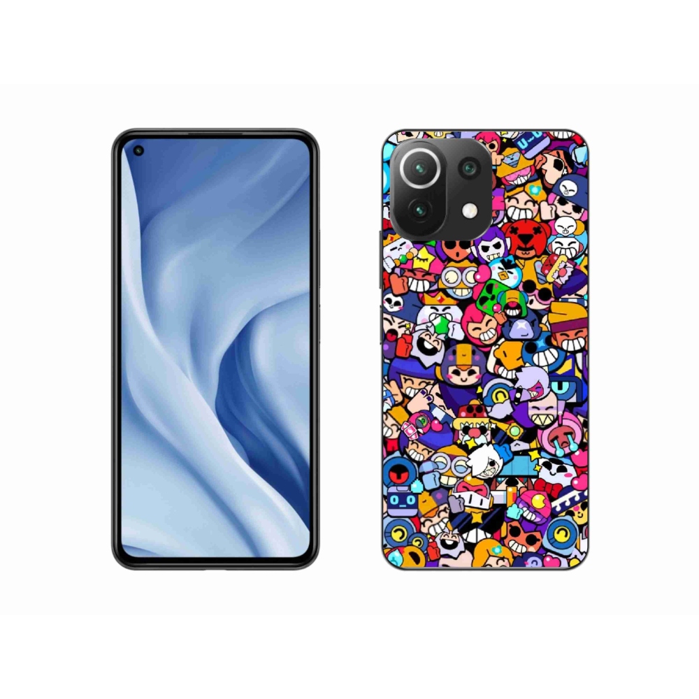 Gél borító mmCase a Xiaomi Mi 11 Lite 4G/5G-hez - brawl stars 2