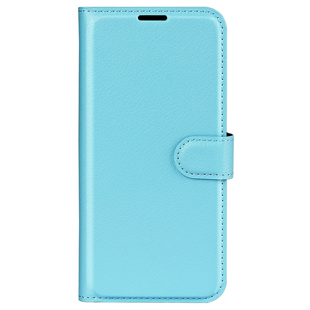 Litchi könyv tok Motorola Moto G85 5G - kék