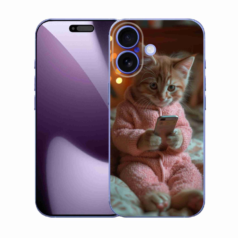 Gél védőhuzat mmCase iPhone 17 - baba mobillal - zselés tok mmCase iPhone 17-hez