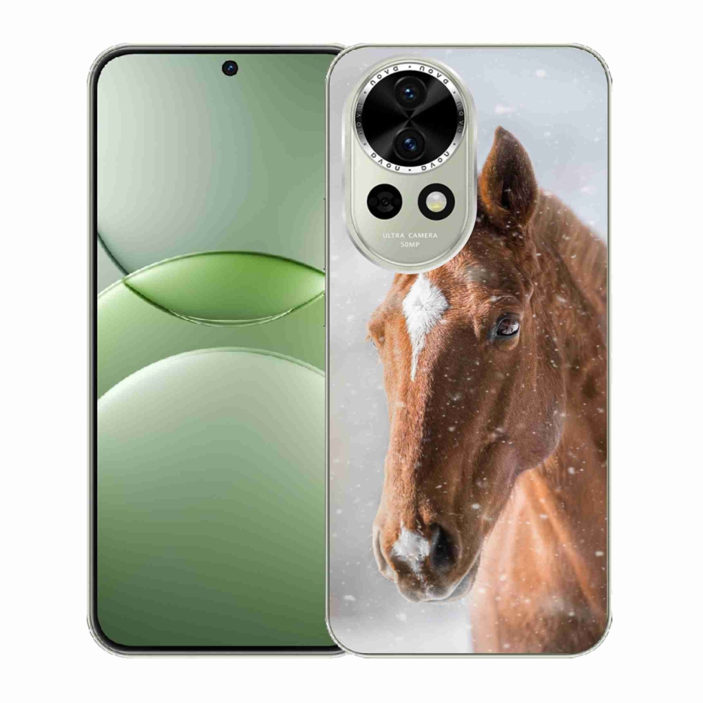 Zselés borítás mmCase a Huawei Nova 13 5G - barna ló 2