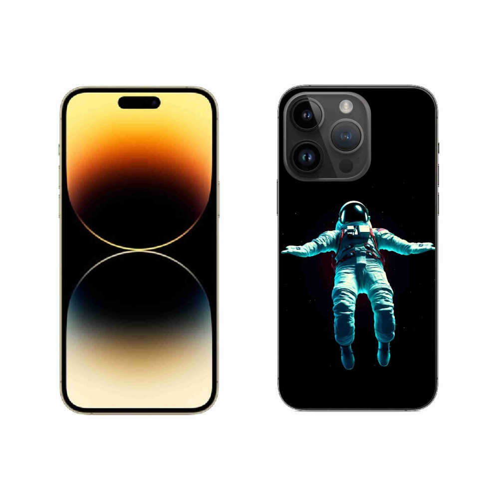 Zselés borítás mmCase iPhone 14 Pro Max készülékhez - űrhajós
