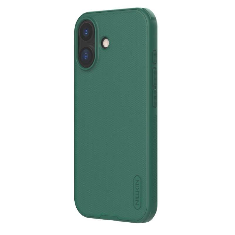 Nillkin Super Frosted PRO hátlap az Apple iPhone 17 készülékhez Sötétzöld
