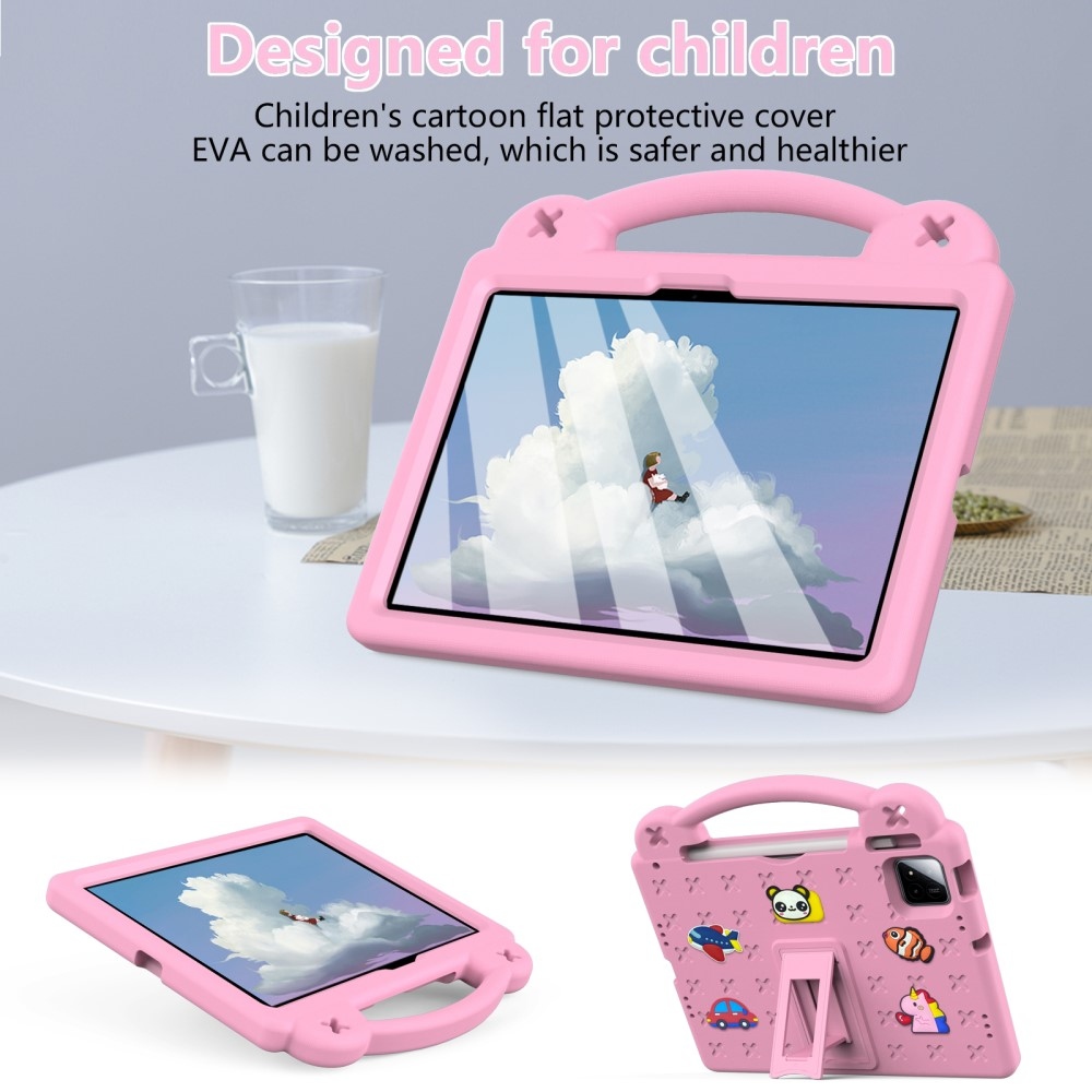 Gyerekek tartós táblagép tok Xiaomi Pad 7/7 Pro - rózsaszín