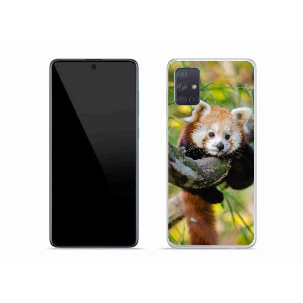 Gél védőhuzat mmCase Samsung Galaxy A51 készülékhez - pandavörös