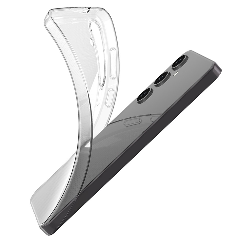 Átlátszó zselés tok Samsung Galaxy S24+ - átlátszó