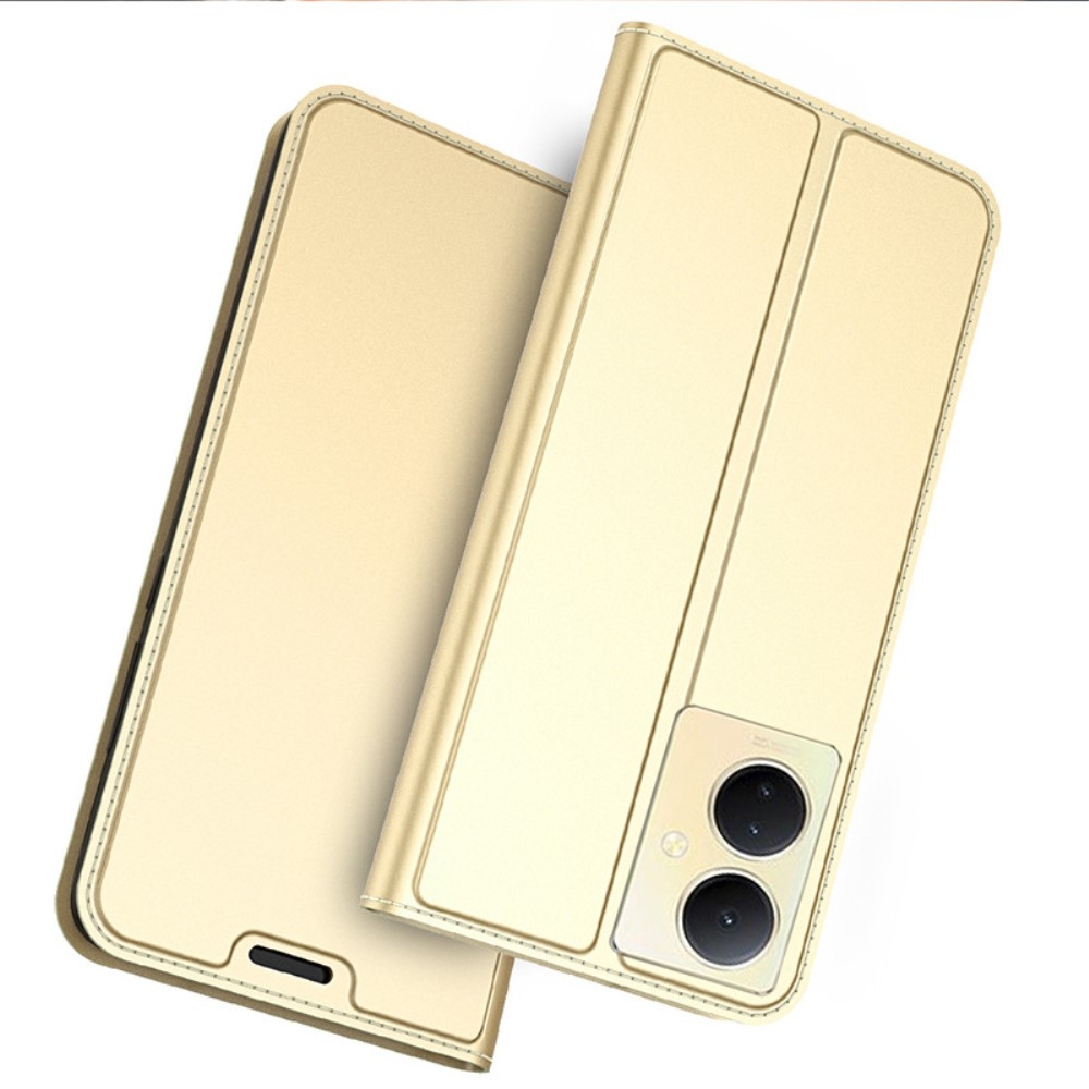 DUX könyv tok a Vivo V29 Lite 5G-hez - arany színű