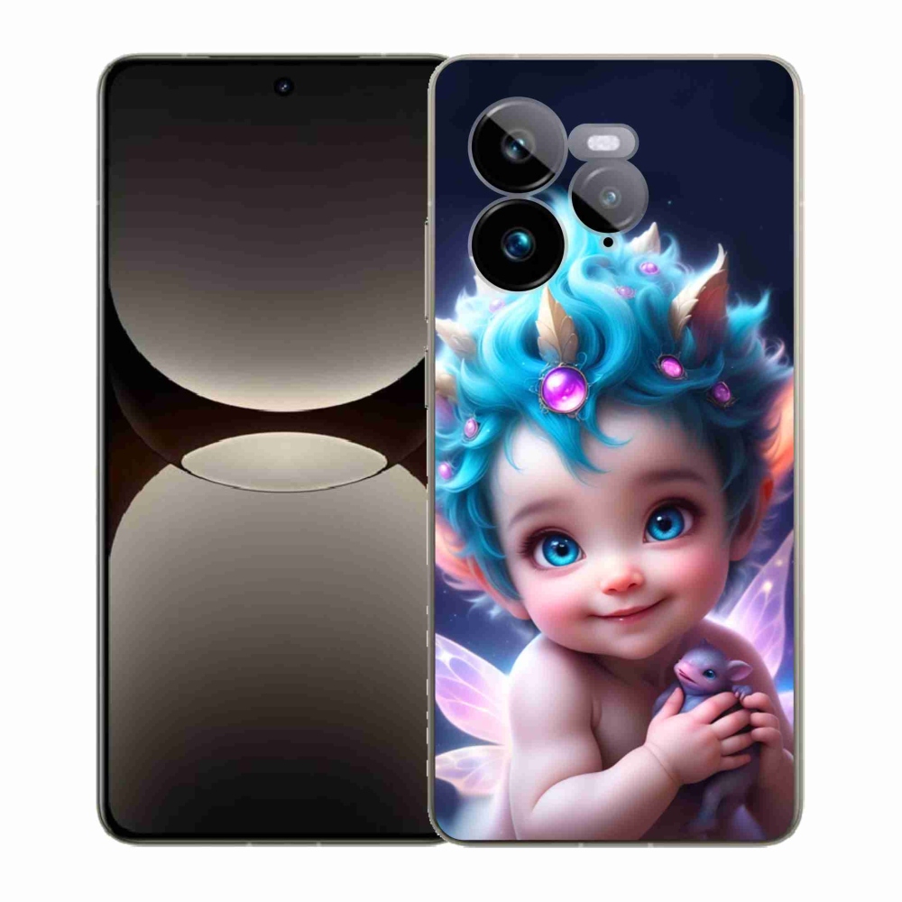 Gél borítás mmCase a Realme GT 7 Pro 5G-n - baba pillangószárnyakkal