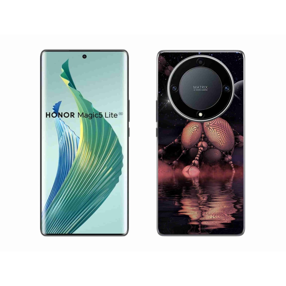 Gél borítás mmCase a Honor Magic 5 Lite 5G számára - absztrakt motívum 19