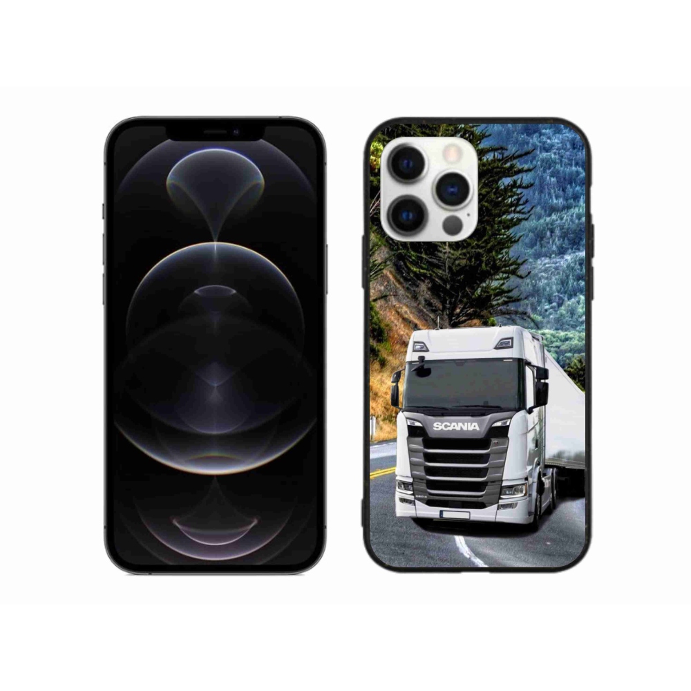 Zselés borítás mmCase iPhone 12 Pro Max készülékhez - teherautó 1