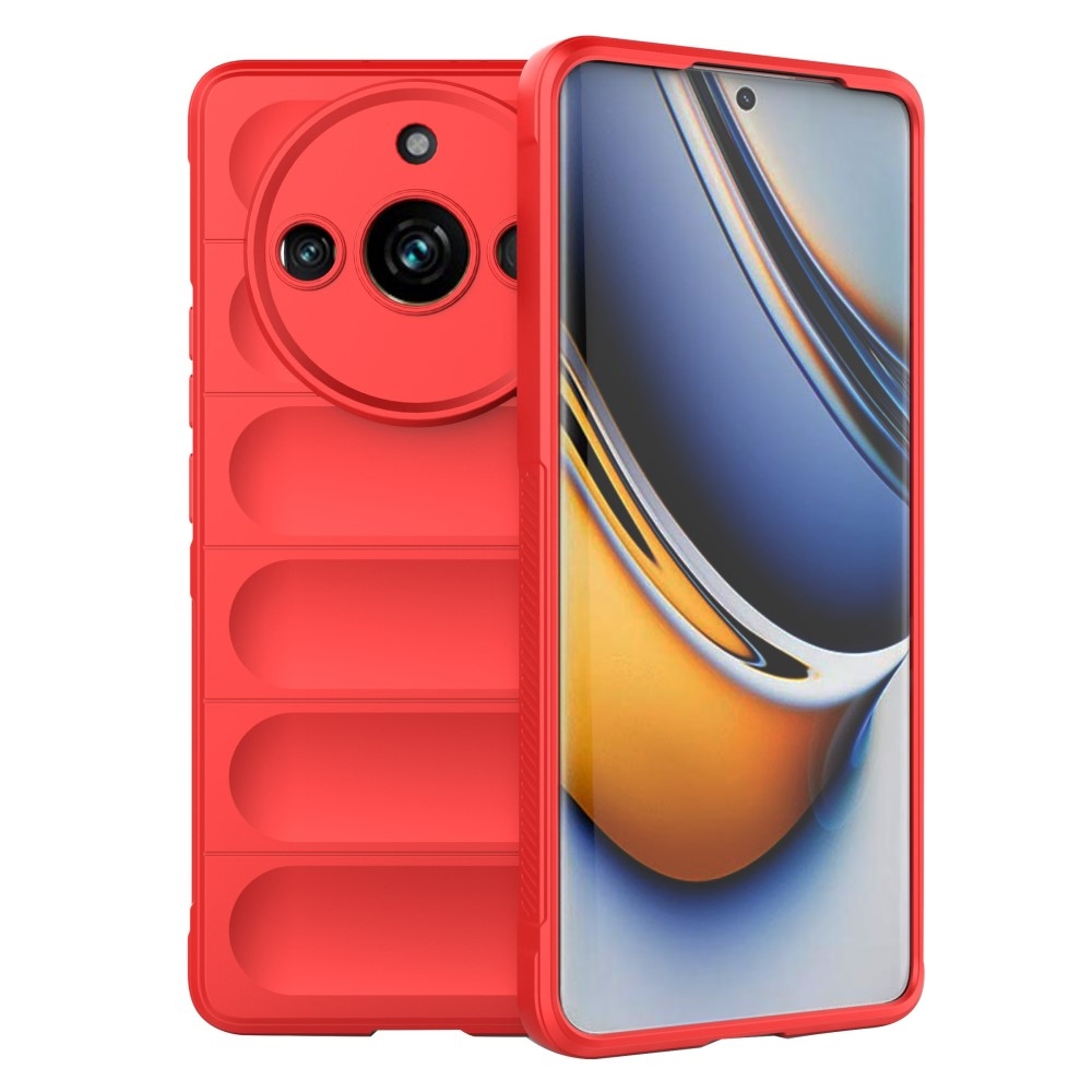 Ütésálló zselés tok a Realme 11 Pro 5G/11 Pro+ 5G készülékhez - piros színű
