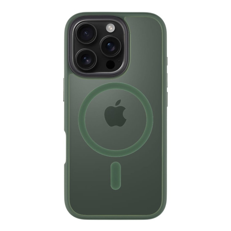Taktikai MagForce Hyperstealth védőburkolat iPhone 16 Pro készülékhez Erdei zöld