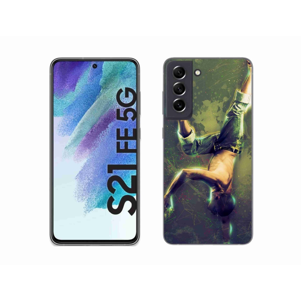 Zselés borítás mmCase Samsung Galaxy S21 FE 5G - breakdance