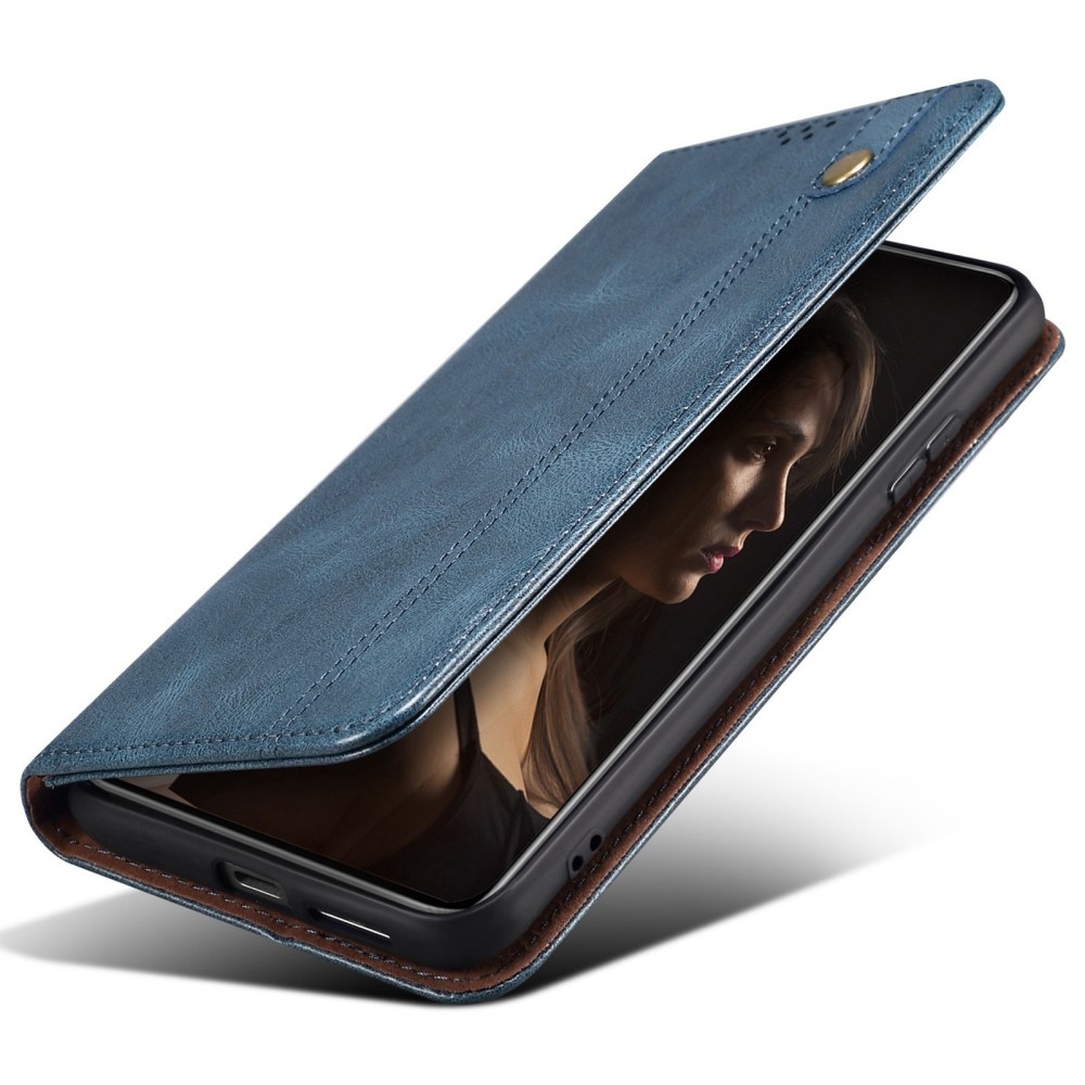 Viaszos könyv tok Xiaomi 15 Ultra - kék