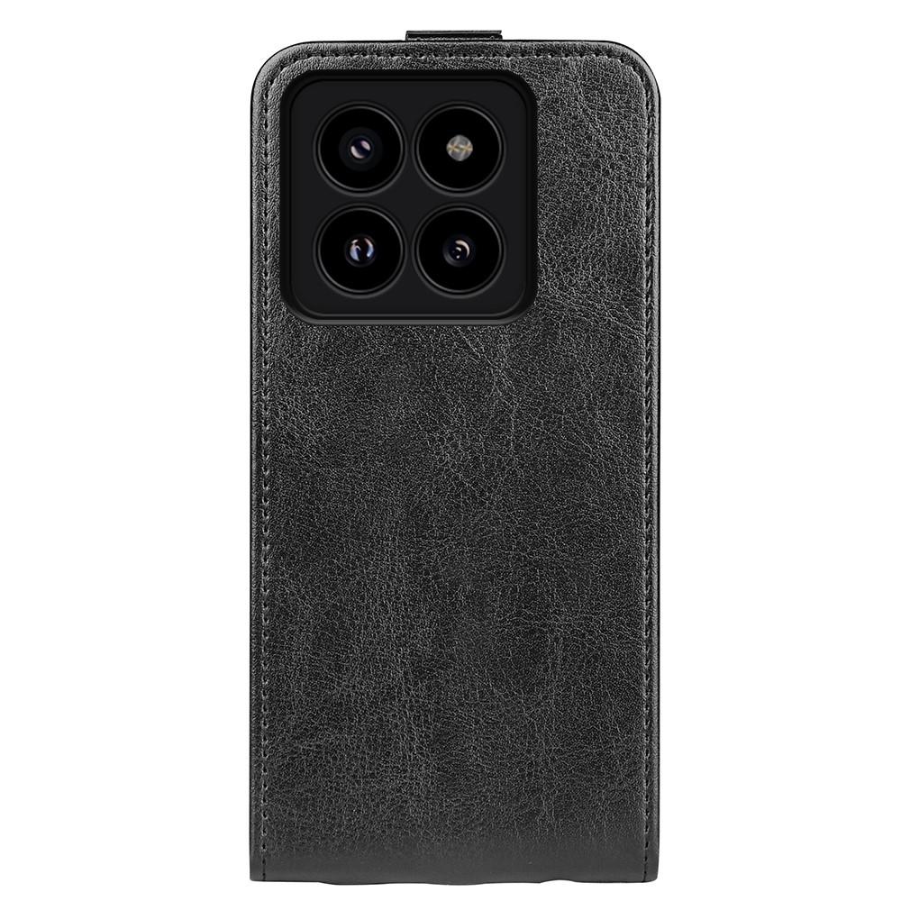 Függőleges könyvtáska Xiaomi 14 Pro-hoz - fekete