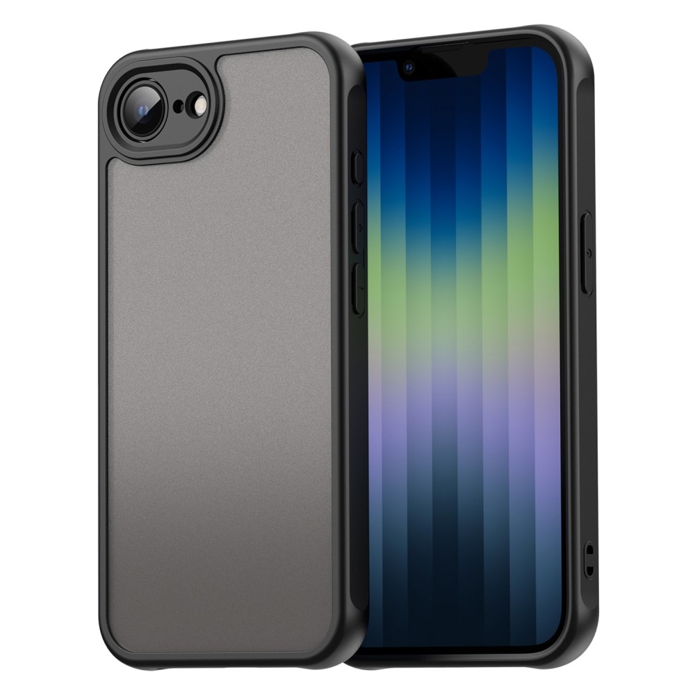Proof gél tok fix hátlappal iPhone 16e készülékhez - fekete