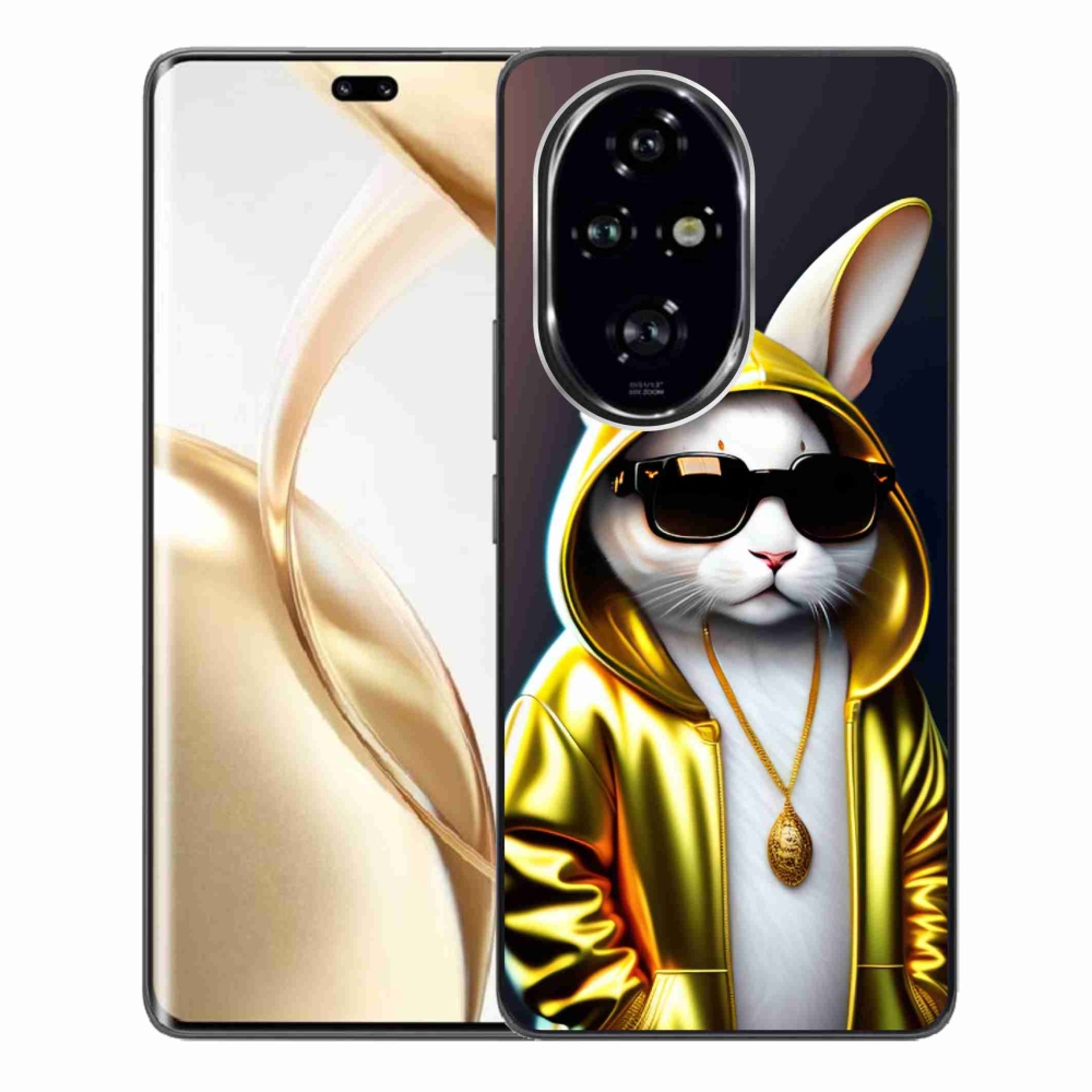 Zselés borítás mmCase a Honor 200 Pro 5G készülékhez - cat boss