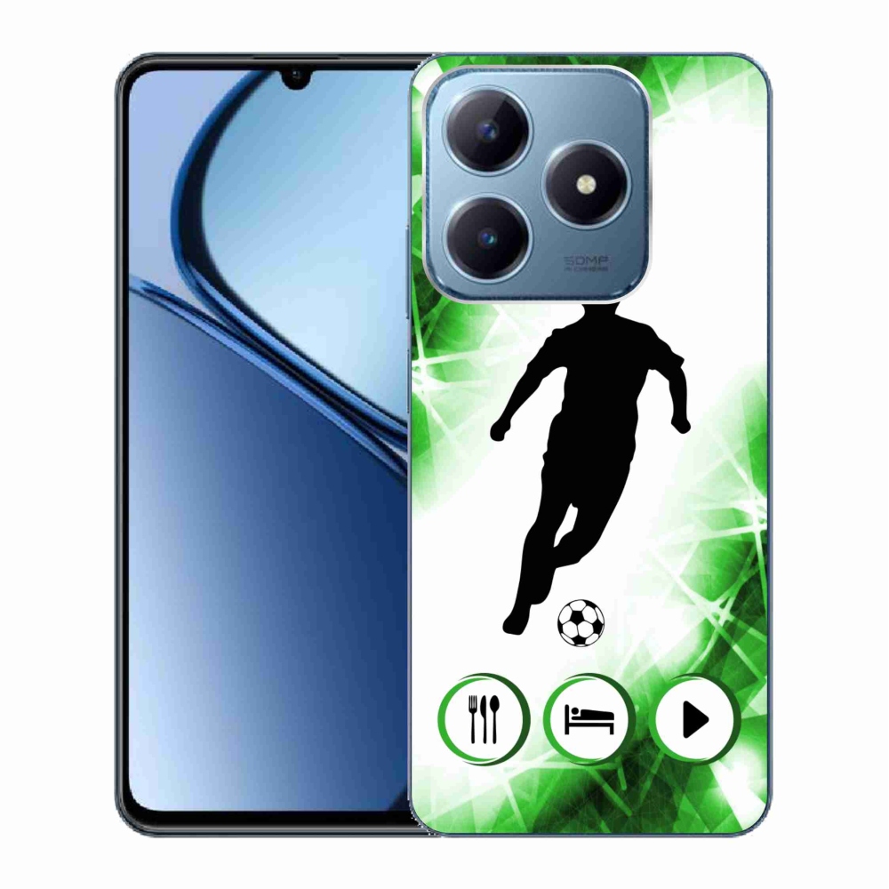 Gél borítás mmCase a Realme C63 készülékhez - focista