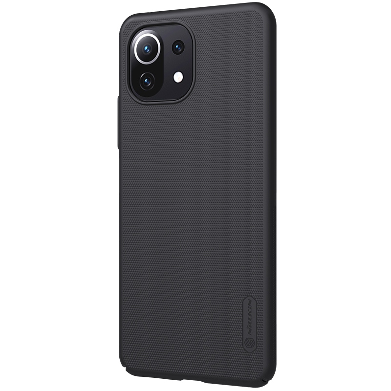 Nillkin Super Frosted Back Cover for Xiaomi Mi 11 Lite 4G/5G/5G/5G NE Fekete