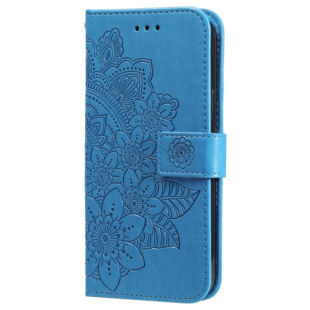Mandala könyv tok a Huawei Nova 13 Pro 5G számára - kék
