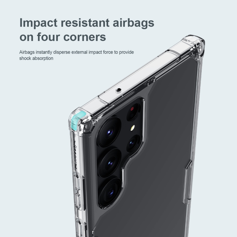 Nillkin Nature TPU PRO borító Samsung Galaxy S23 Ultra - Átlátszó