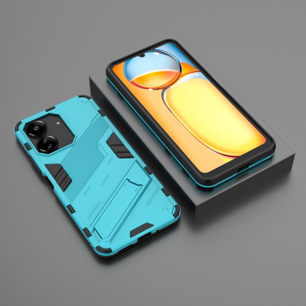 Armory tartós borító a Xiaomi Poco C65/Redmi 13C 4G/5G készülékhez - világoskék színű