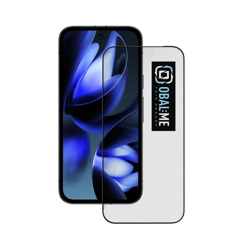 CSOMAG:ME 5D edzett üveg Google Pixel 9a Fekete