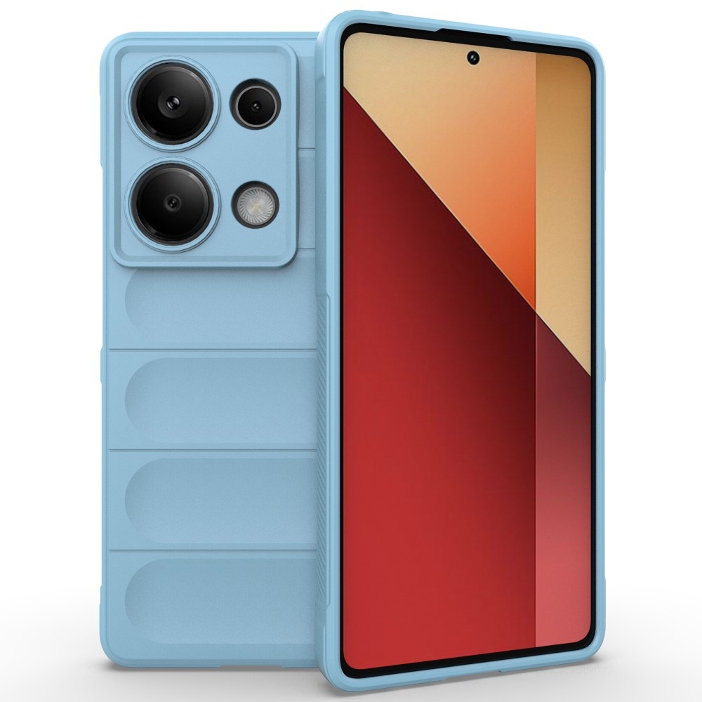 Rugg tartós zselés tok Xiaomi Redmi Note 13 Pro 4G/Poco M6 Pro - világoskék színben
