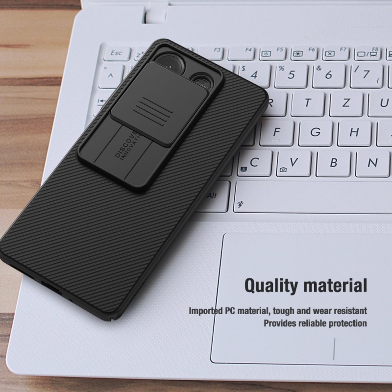 Nillkin CamShield hátlap Xiaomi Redmi Note 13 5G Fekete