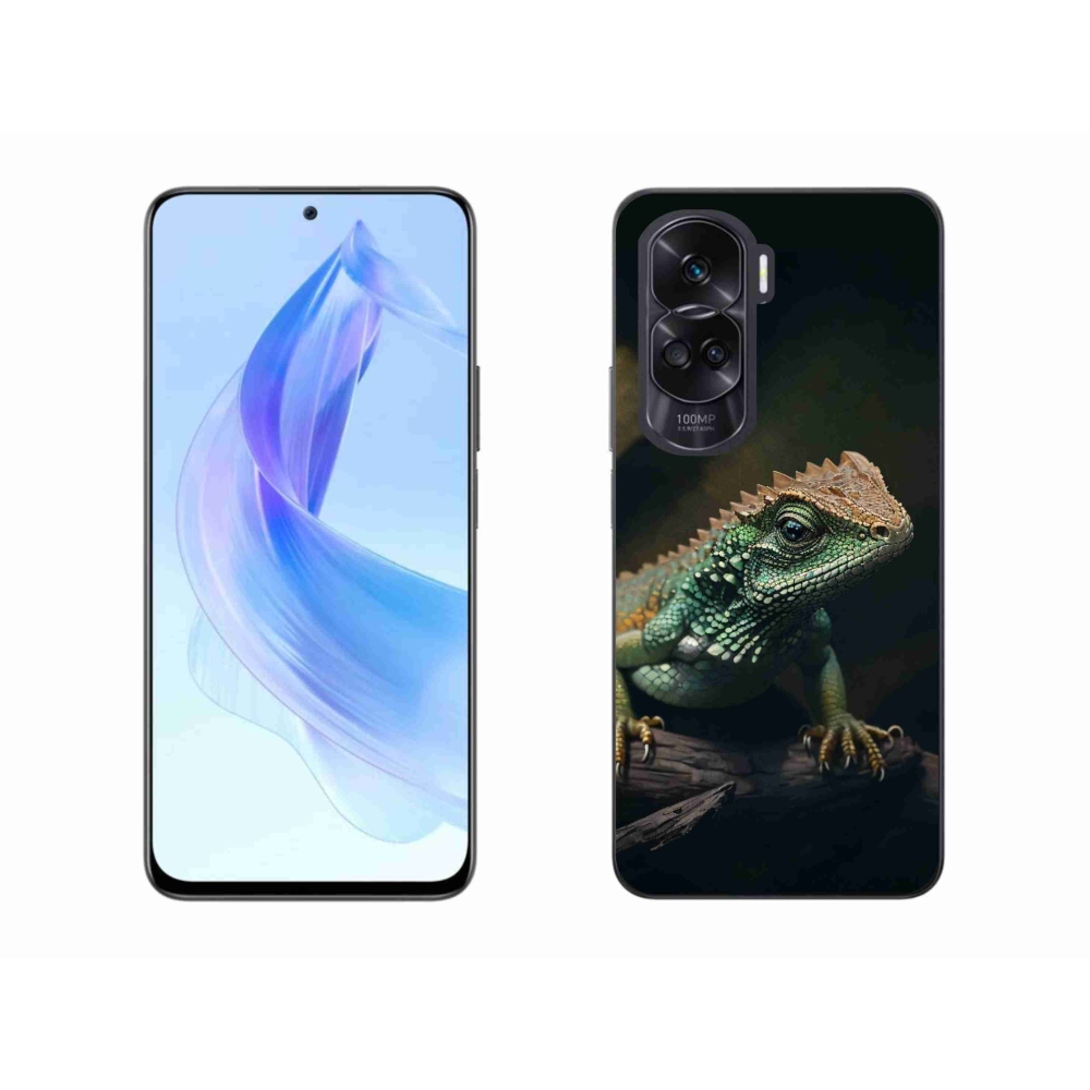 Gél borítás mmCase a Honor 90 Lite készülékhez - gyík