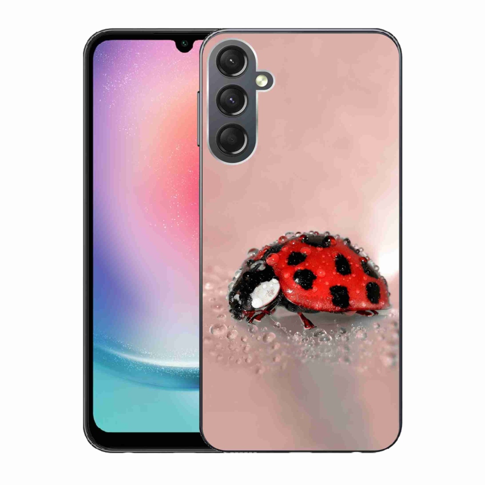 Zselés borítás mmCase Samsung Galaxy A24 készülékhez - katicabogár