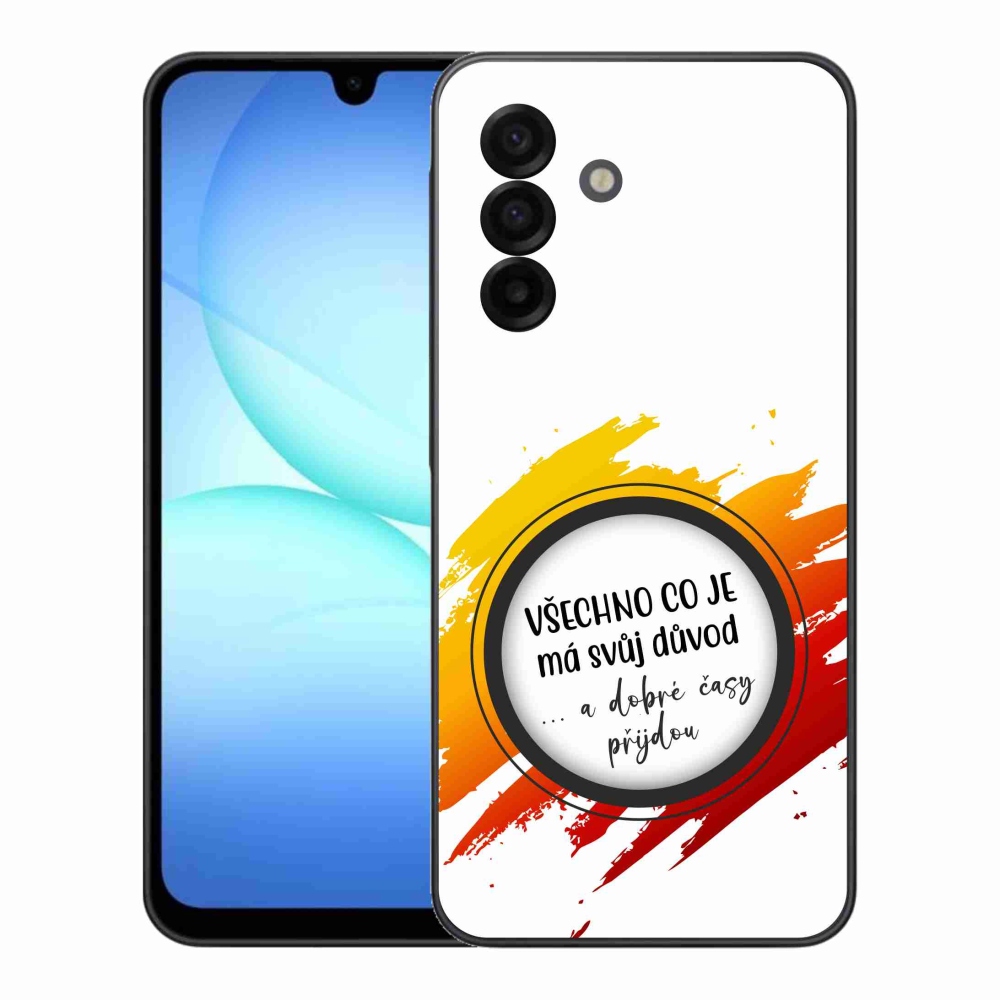 Gél borítás mmCase Samsung Galaxy A17 4G/5G - idézem 3 fehér háttér