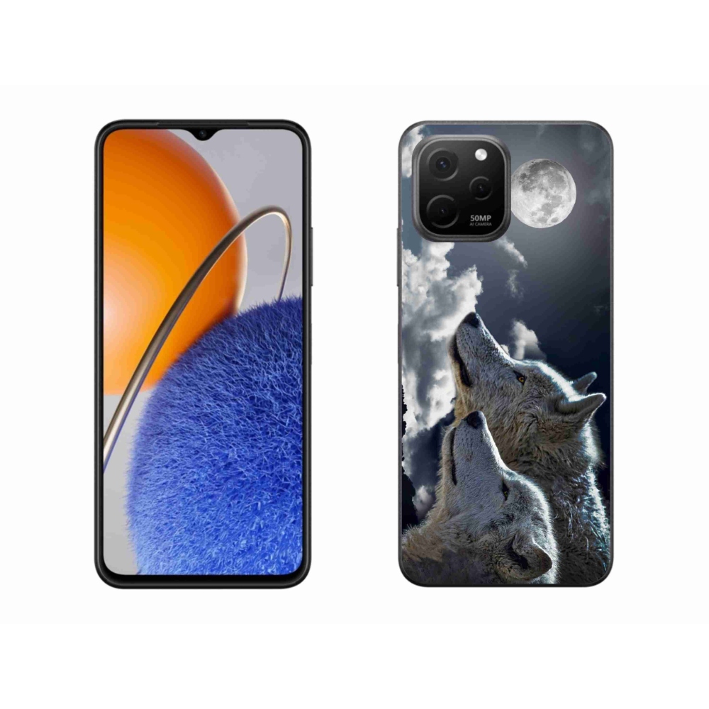Gél borítás mmCase a Huawei Nova Y61 készülékhez - farkasok