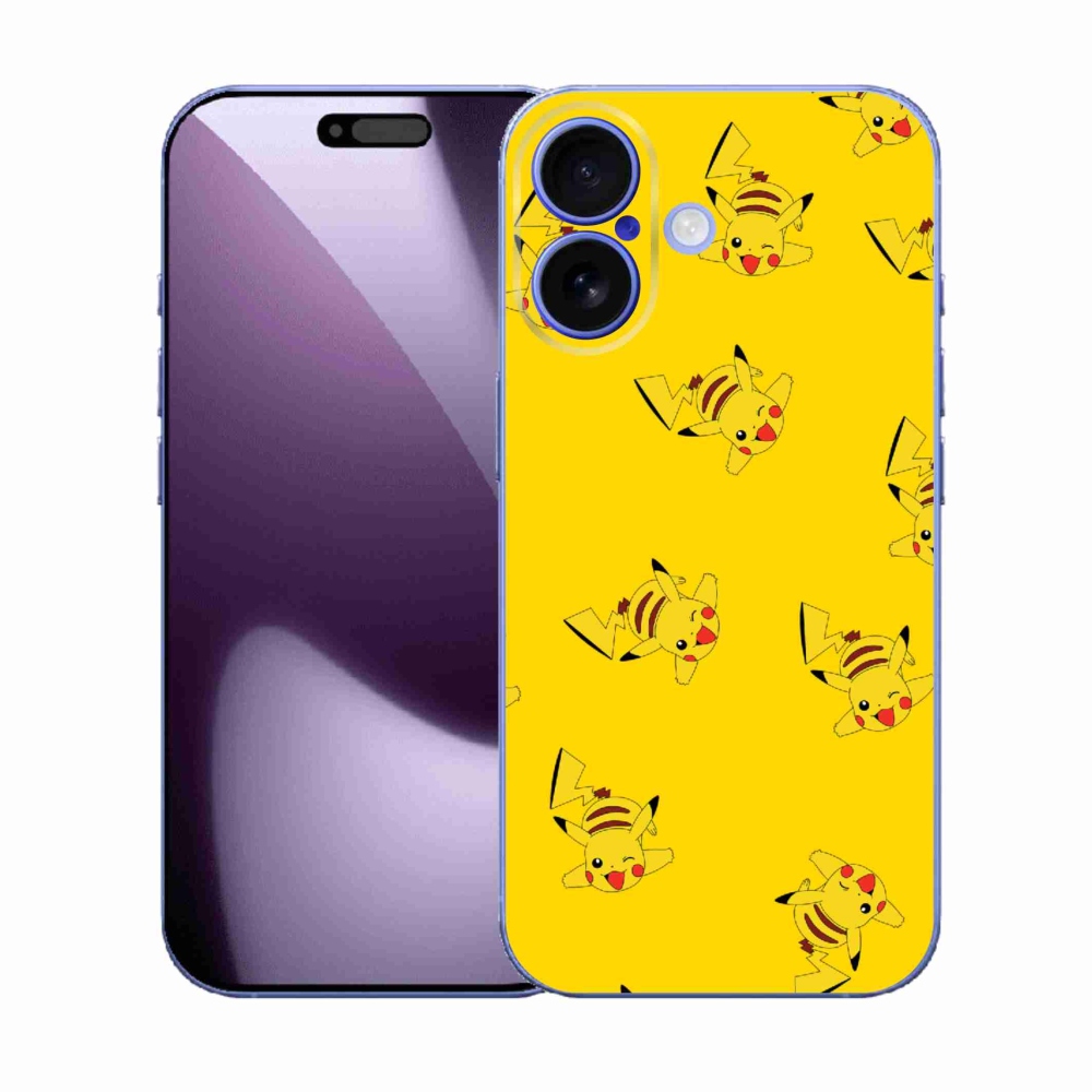 Zselés borítás mmCase iPhone 17 készülékhez - pikachu