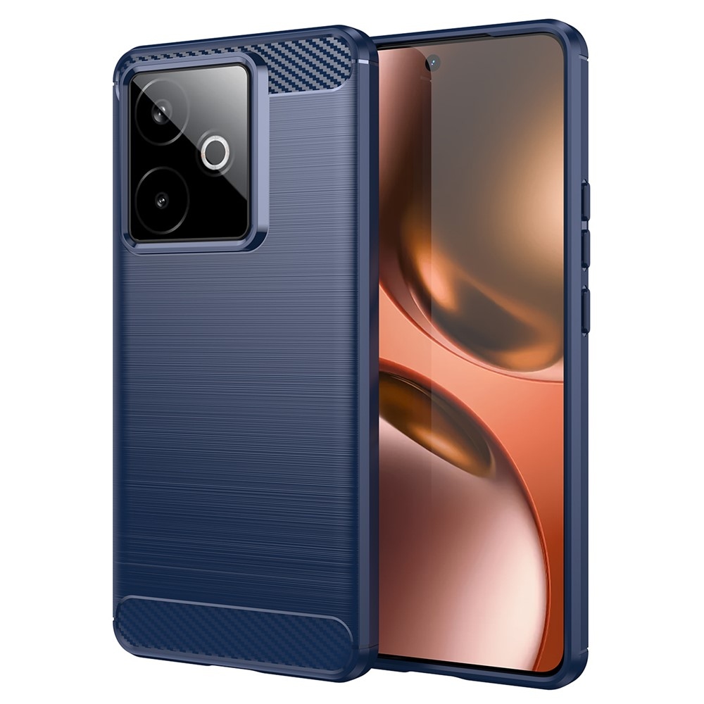 Szénálló zselés tok a Realme GT 7 5G/GT 7T 5G készülékhez - kék