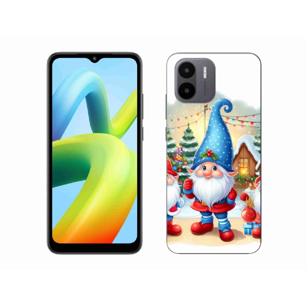 Gél borítás mmCase a Xiaomi Redmi A1/Redmi A2 - karácsonyi manókhoz