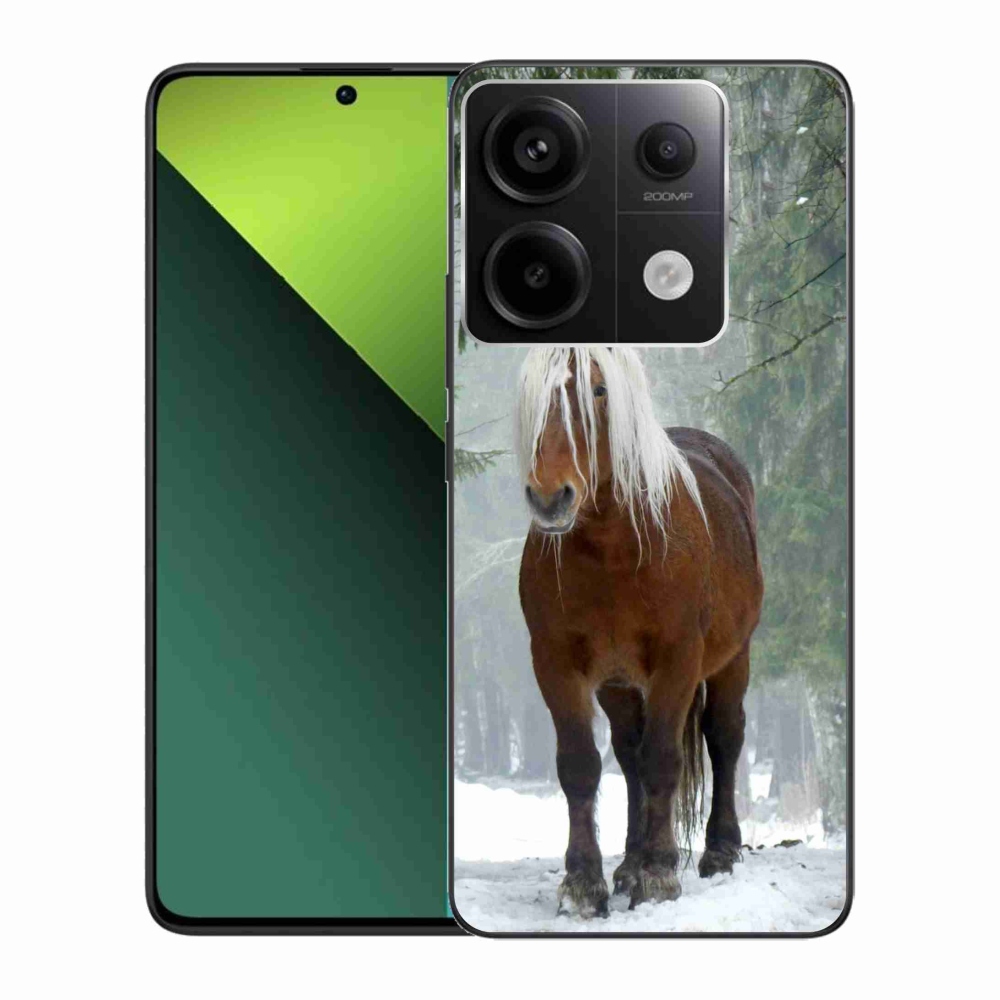 Gél tok mmCase a Xiaomi Redmi Note 13 Pro 5G/Poco X6 5G számára - ló az erdőben