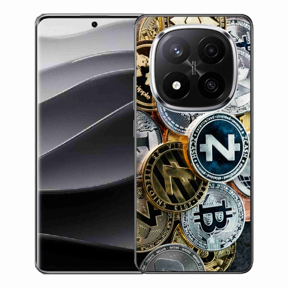 Gél borítás mmCase a Xiaomi Redmi Note 14 Pro+ 5G számára - kriptovaluták