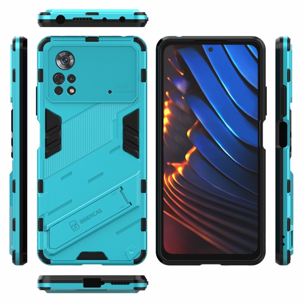 Armory tartós borító a Xiaomi Poco X4 Pro 5G készülékhez - világoskék színben