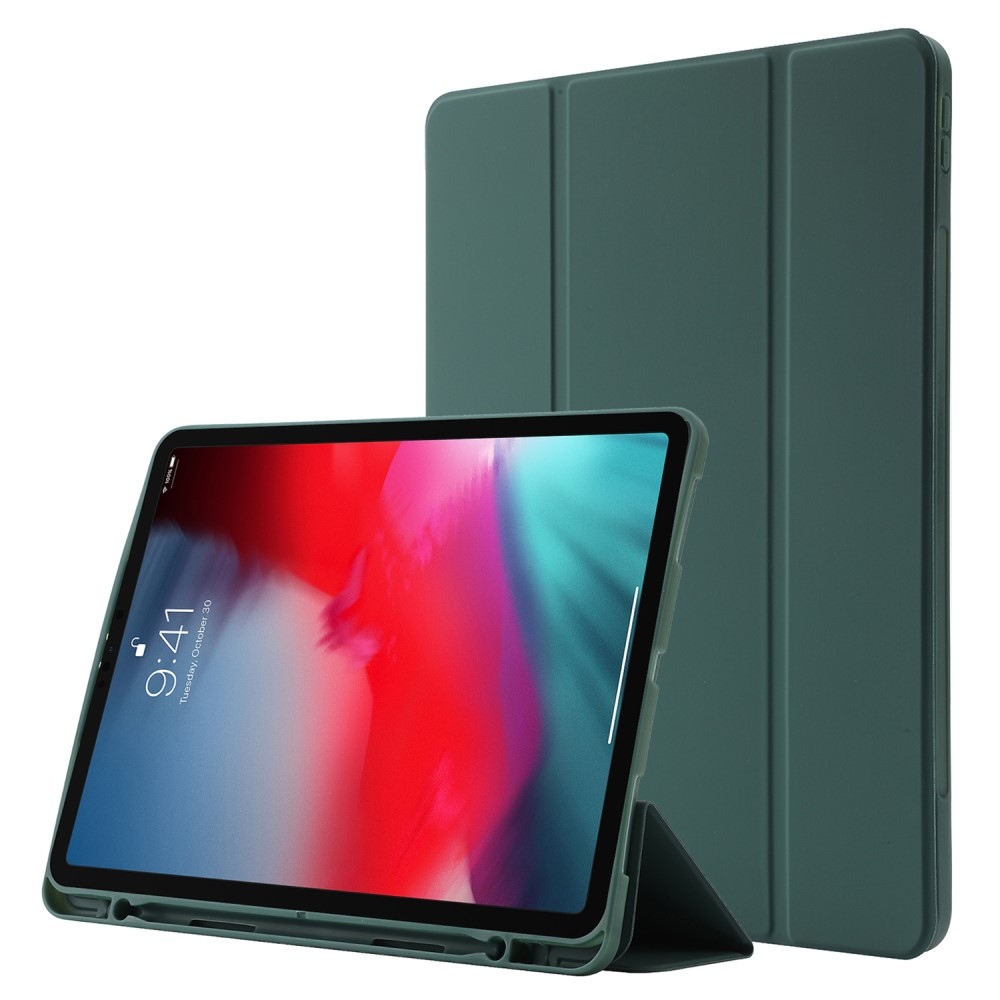 Intelligens állítható tok iPad Pro 11 (2020/21/22) - Sötétzöld