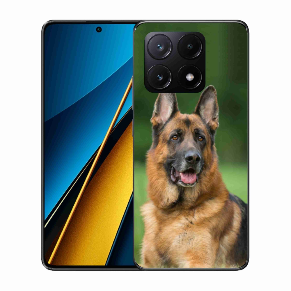 Gél borítás mmCase a Xiaomi Poco X6 Pro 5G számára - Német juhászkutya