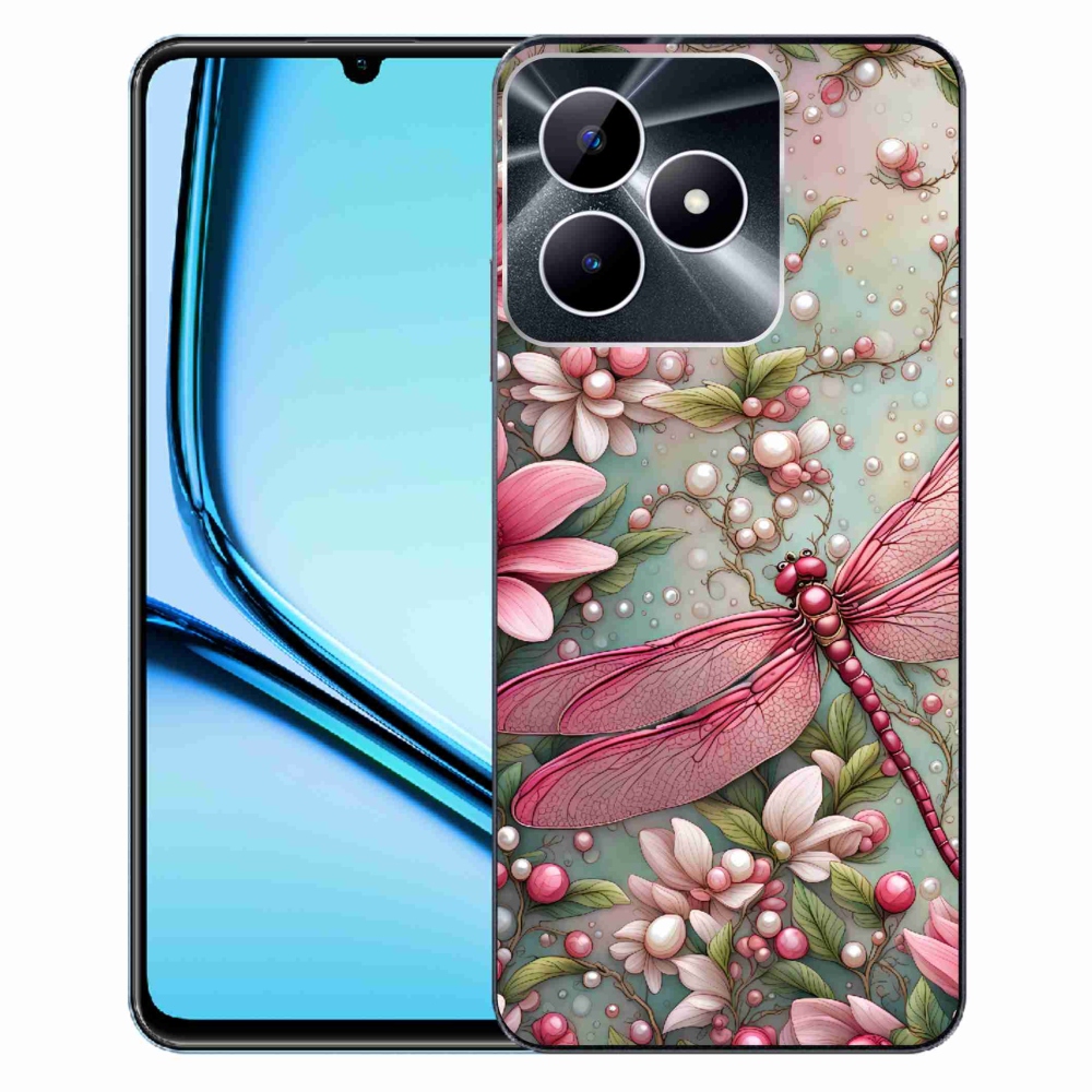 Zselés borító mmCase a Realme Note 50 készülékhez - szitakötő