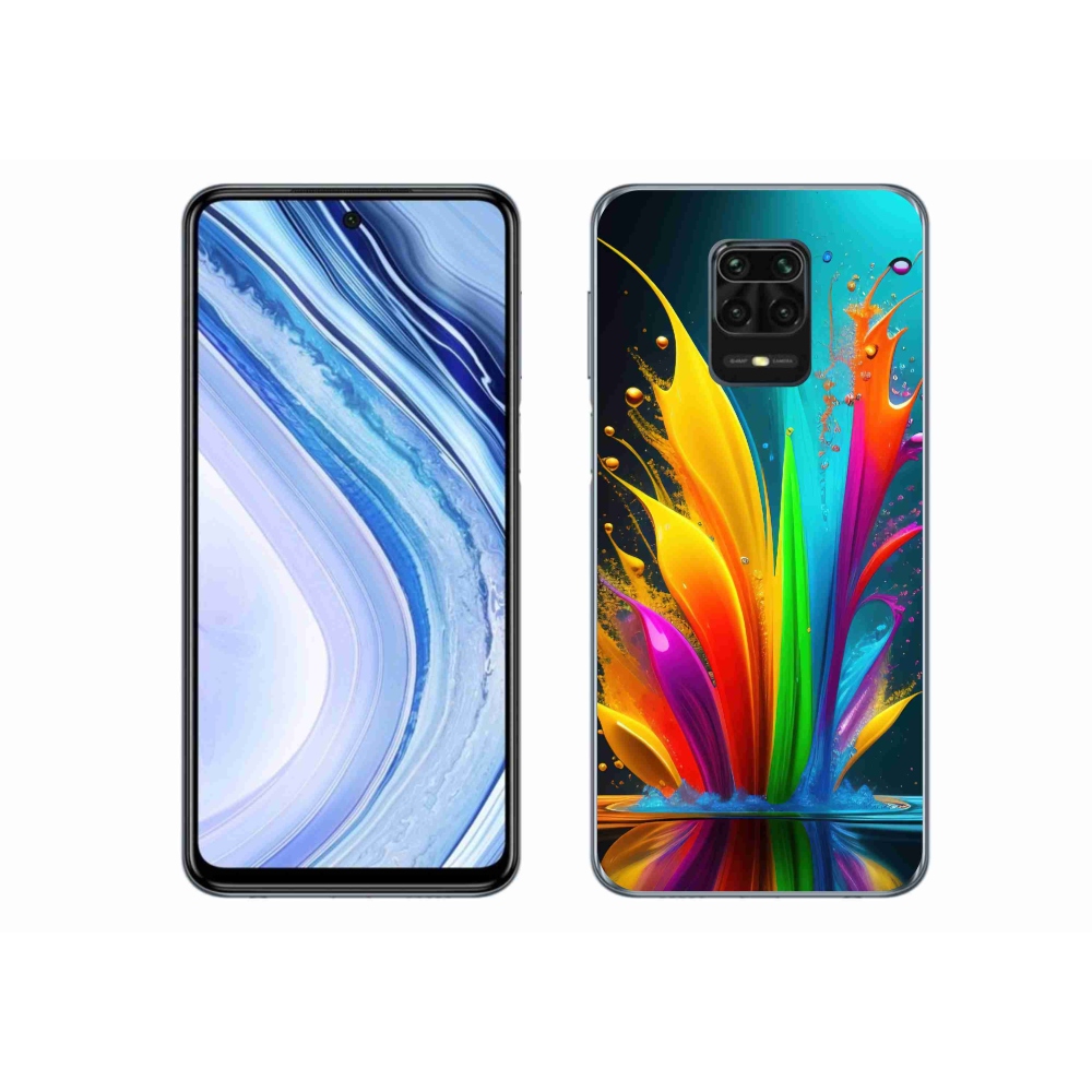 Gél borítás mmCase a Xiaomi Redmi Note 9S-hez - absztrakt motívum 1