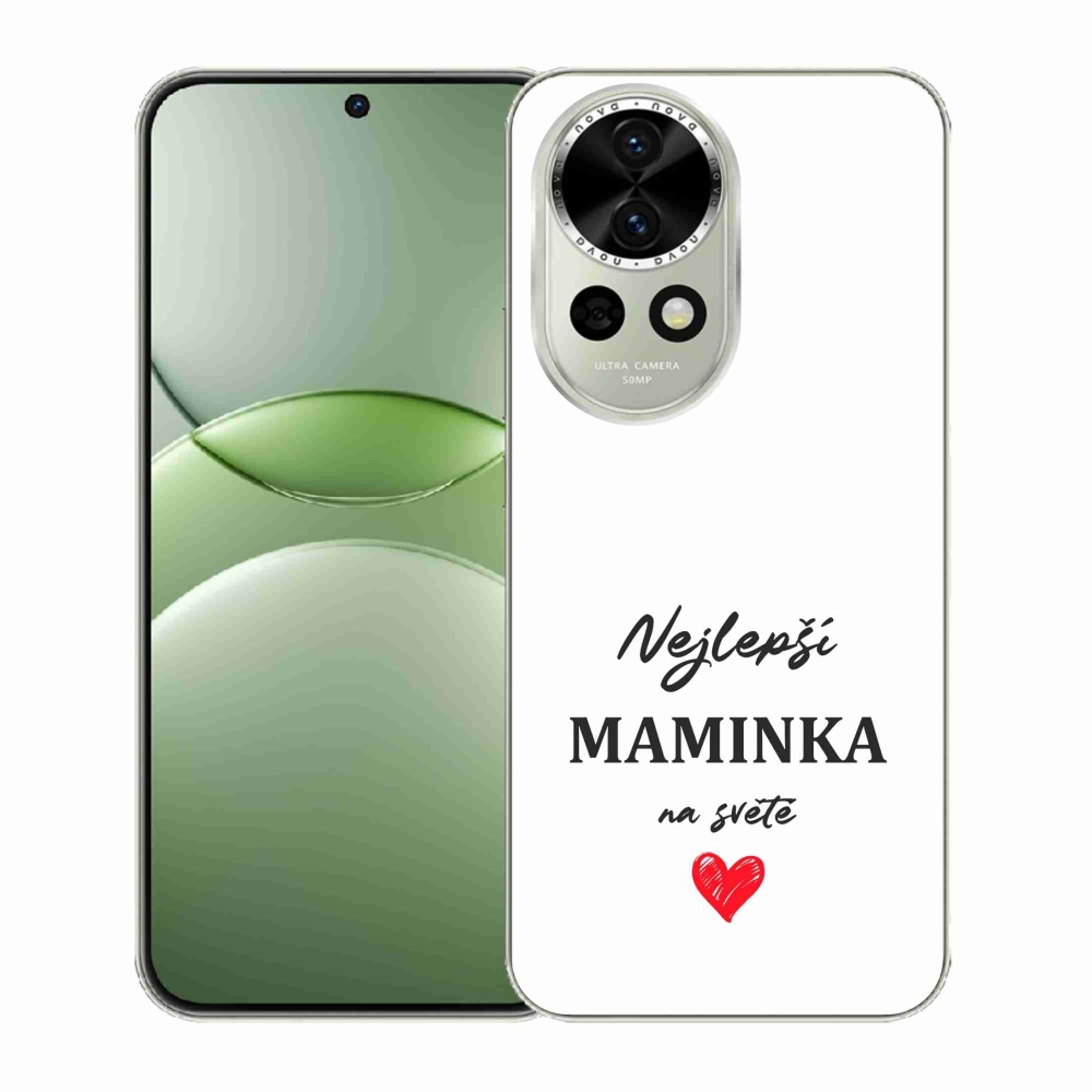 Gél borító mmCase a Huawei Nova 13 5G - legjobb anya 1 fehér háttér