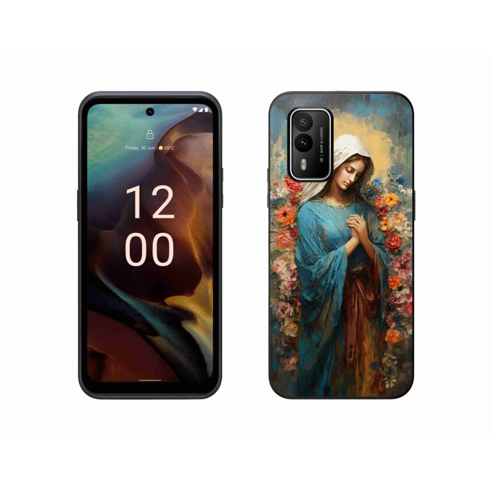Zselés borítás mmCase a Nokia XR21 készülékhez - szent nő