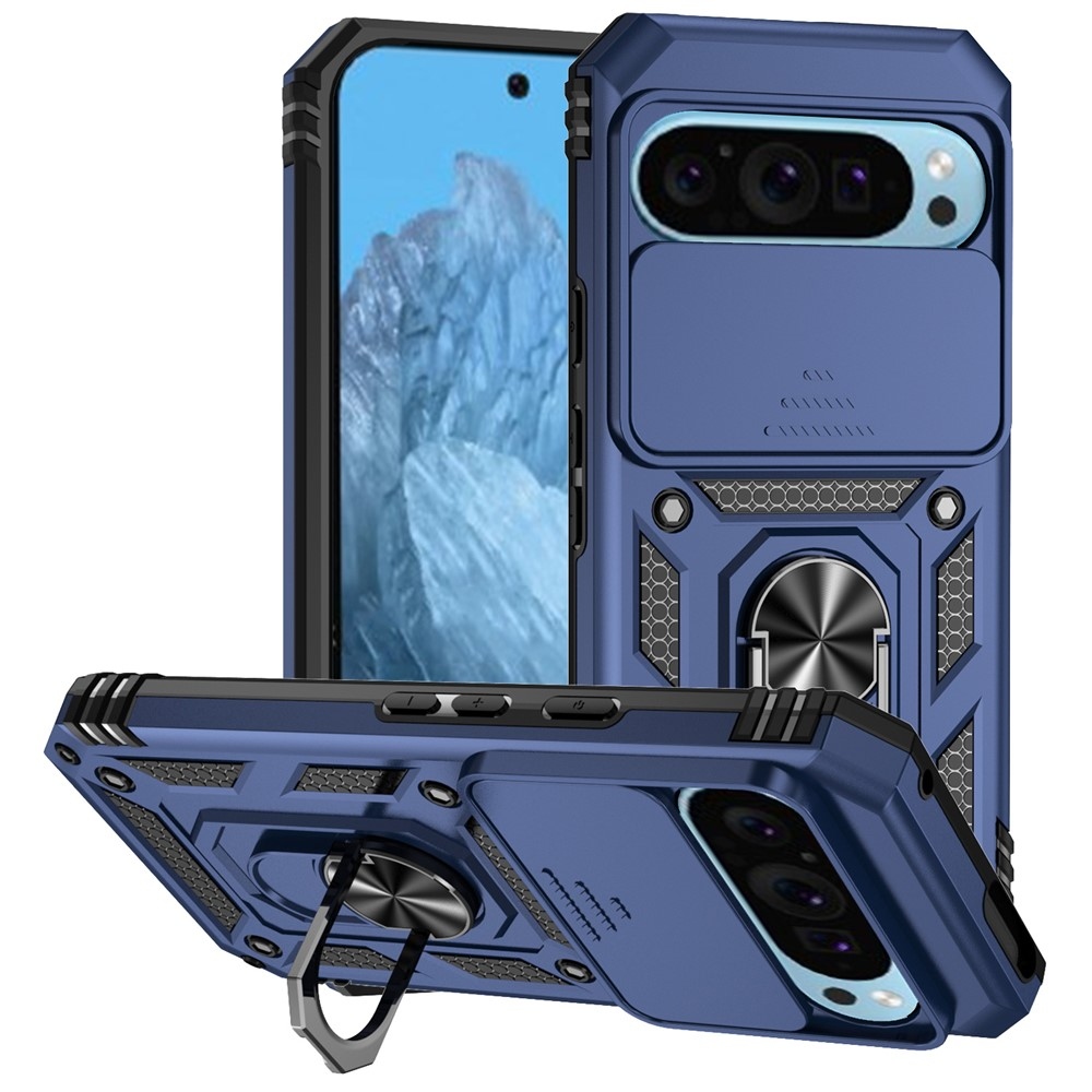 Csúszásálló borítás a Google Pixel 10 Pro/Pixel 10/9 Pro/9 készülékhez - kék