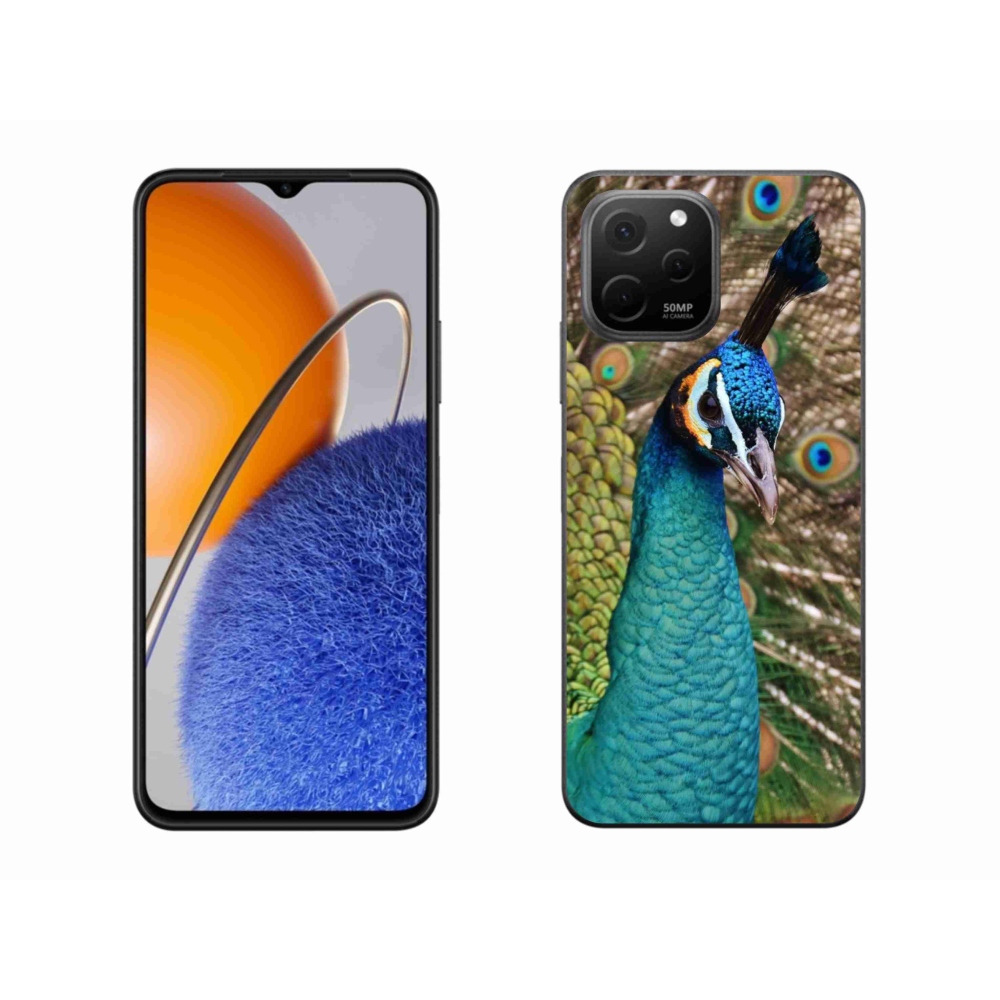Gél borítás mmCase a Huawei Nova Y61 készülékhez - páva