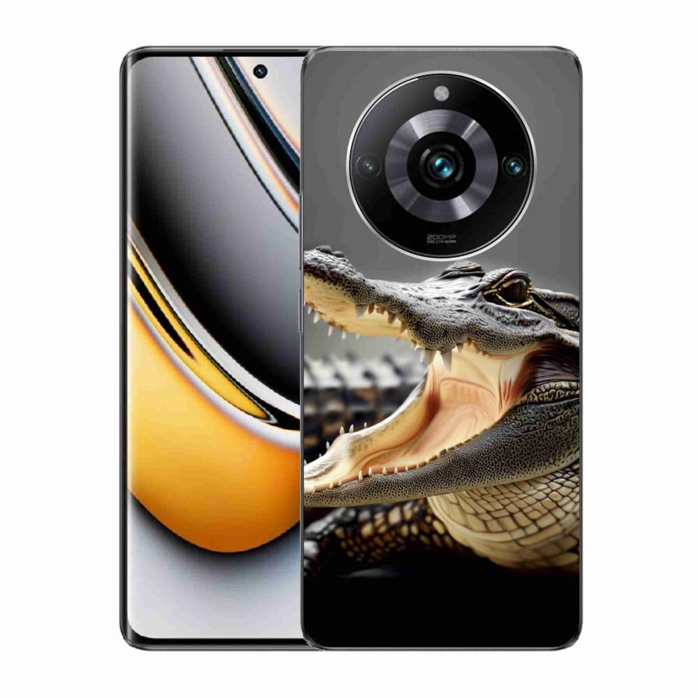 Gél borítás mmCase a Realme 11 Pro/11 Pro+ készülékhez - krokodil