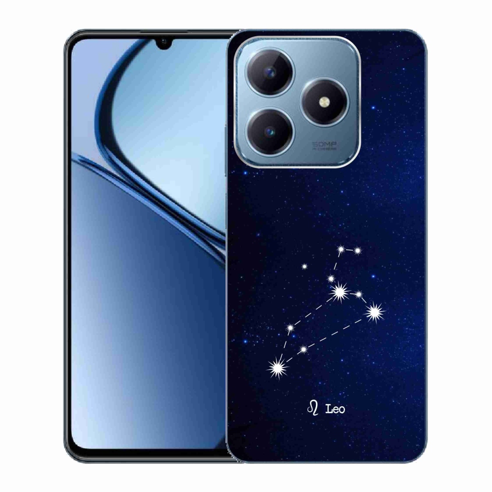 Gél borítás mmCase a Realme C63 készülékhez - csillagkép Leo