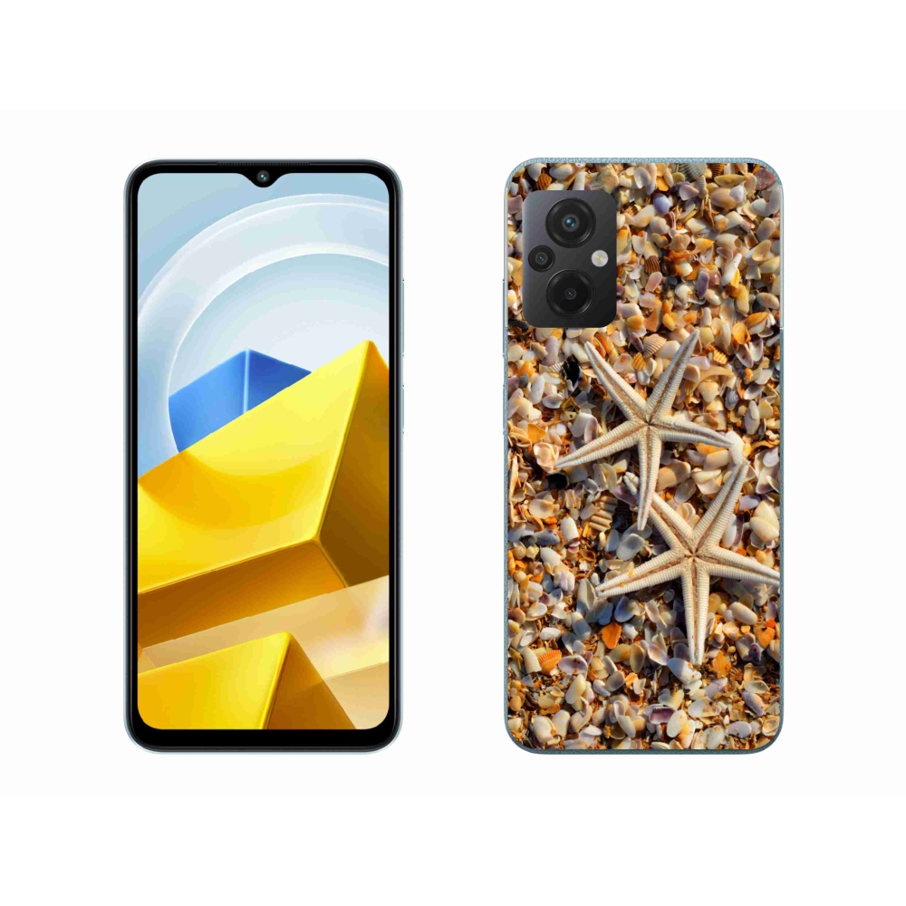 Gél borítás mmCase a Xiaomi Poco M5 4G-hez - tengeri csillag
